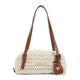 Versace Versace Tag Raffia Bowling Bag