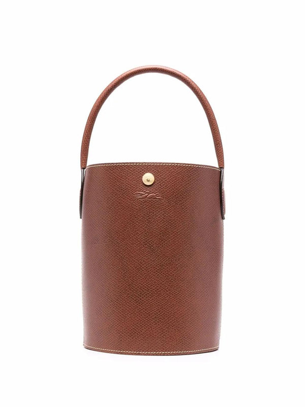 Longchamp Cuir De Russie Bucket Bag