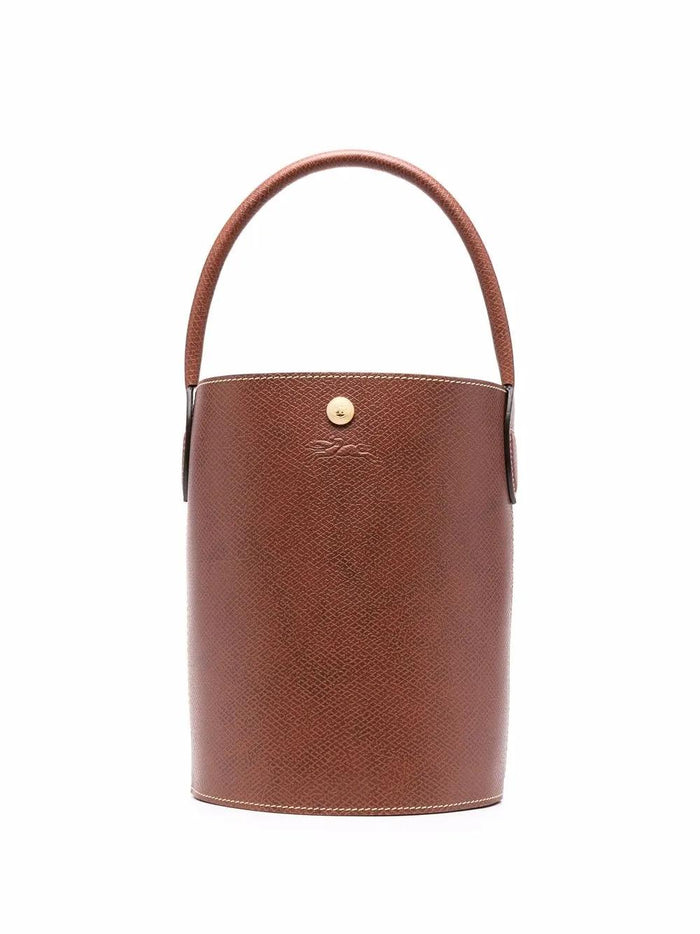 Longchamp Cuir De Russie Bucket Bag