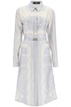 Versace Printed Silk Shirtdress