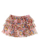 Versace Kids 'Geo Poly Barocco Flower' Skirt
