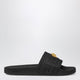 Versace Black La Medusa Rubber Slides