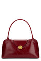 Versace Bosa Shoulder Vivian Medium In Glossy Leather