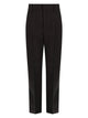 Versace Brown Mohair Wool Cotton Viscose Trousers
