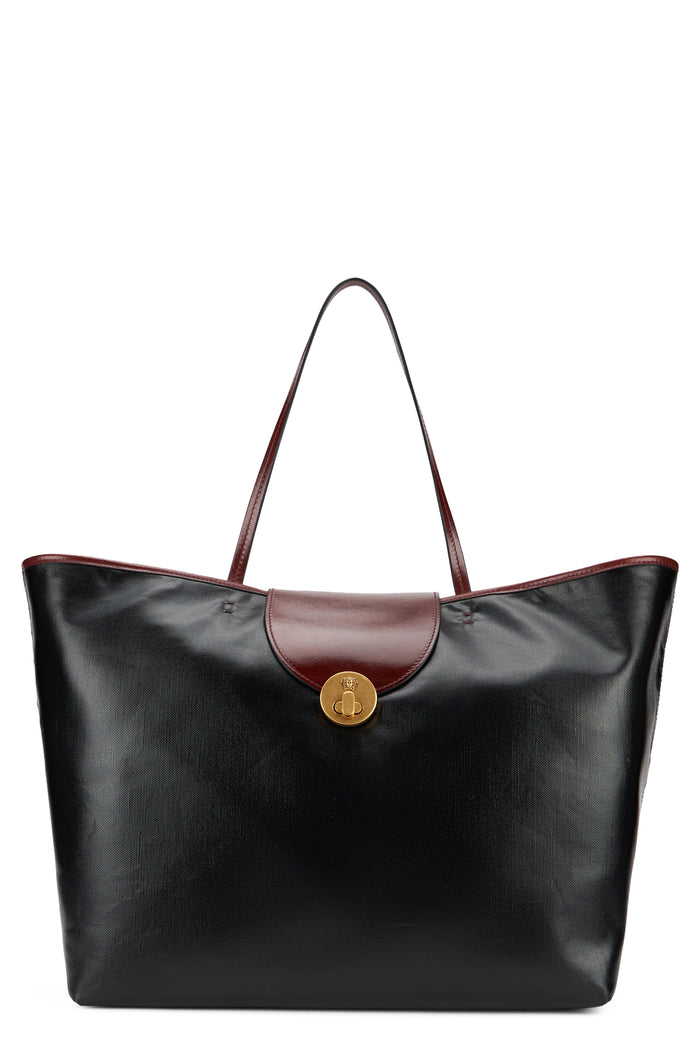 Versace Vivian Large Coated Canvas Tote
