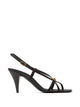 Versace Valentina Satin Sandals 80 Mm