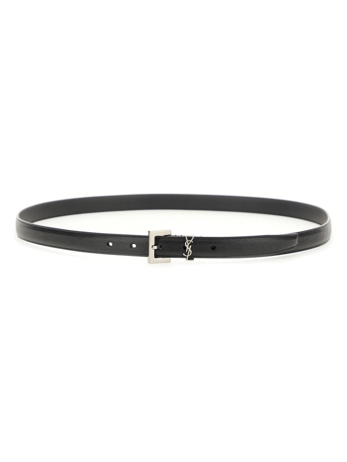 Saint Laurent Cintura Sottile "Cassandre"
