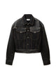 Versace Contrast-Panel Button-Up Jacket