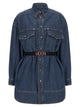 Versace Chambray Denim Dress
