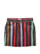 Versace Striped Denim Skirt