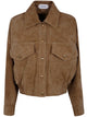 Versace Blouson Leather Suede Effect Leather