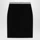 Versace Jacquard Viscose-Blend Midi Skirt In Black