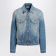 Versace Medium Blue Stonewashed Denim Jacket