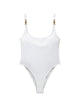 Versace White Polyamide Elastane Beachwear