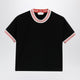 Versace Black Stretch Cotton Jersey T-Shirt