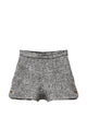 Versace Bouclé Wool Shorts