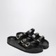 Birkenstock  Slide Florida Dbuckle Exquisite Lucida Nera