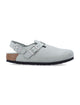 Birkenstock Birkenstock Tokio Nubuk In Pure Sage Leather Clog