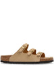 Birkenstock "Florida Hex" Nubuck Leather Calzata S Slippers