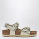 Birkenstock Kids Rio Metallic Gold Sandal