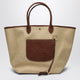 Longchamp Basket Bag L Le Pliage Artichoke Brown