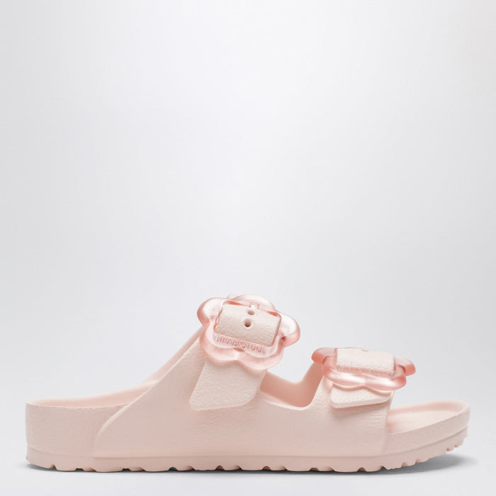Birkenstock Arizona Flower Eva Slides Light Pink