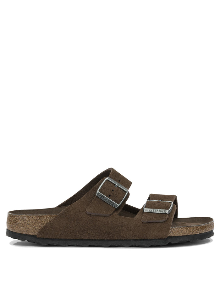 Birkenstock Brown Suede Eva Sandals