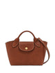 Longchamp Xs Épure Shopping Bag In Bullet Brun Leather