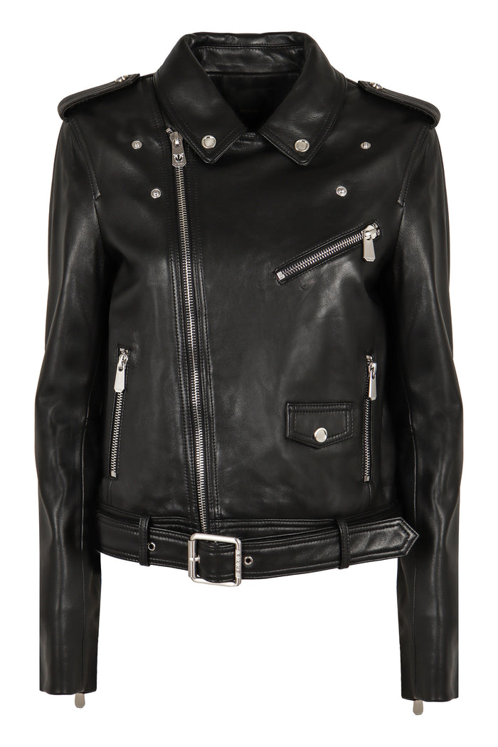 Pinko Costa Rica Leather Jacket