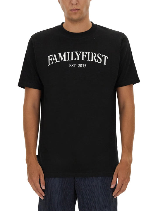 Family First T-Shirt With Logo