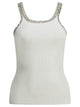 Pinko White Cotton Top