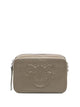 Pinko Love Metallic Crossbody Bag