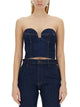 Magda Butrym Top A Corsetto