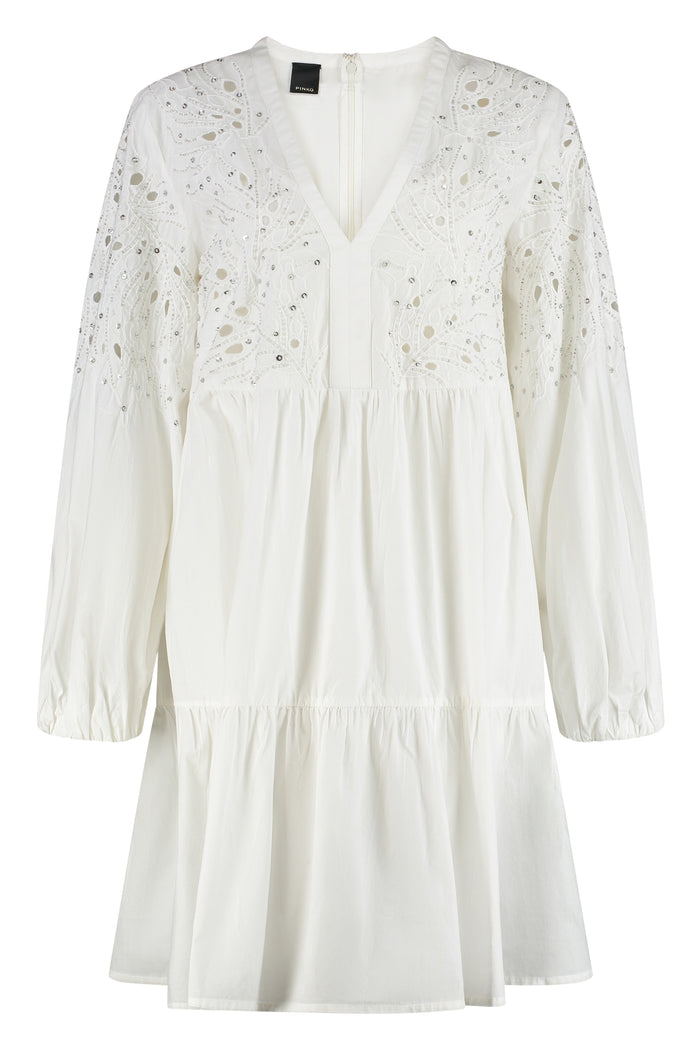 Pinko Andromeda Cotton Mini-Dress