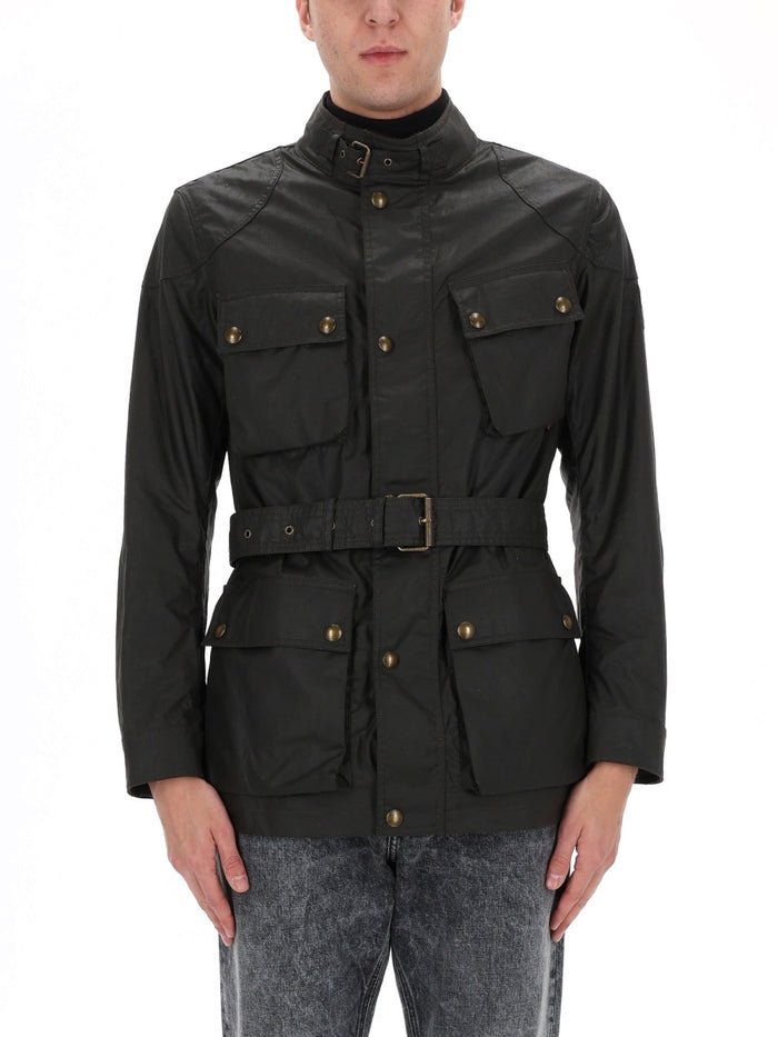 Belstaff Green Cotton Sports Jacket