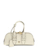 Pinko Bianco Oro Top Zip Bag