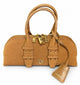 Pinko Brown Leather Tote Bag