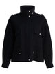 Pinko Black Textile Fibre Jacket
