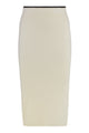 Pinko Nuova Guinea Ribbed Knit Skirt