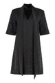 Pinko T-Shirt Dress With Rhinestones