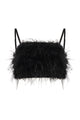 Pinko Salagiochi Feather Detail Top