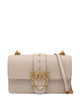 Pinko Nude Neutrals Leather One Mini