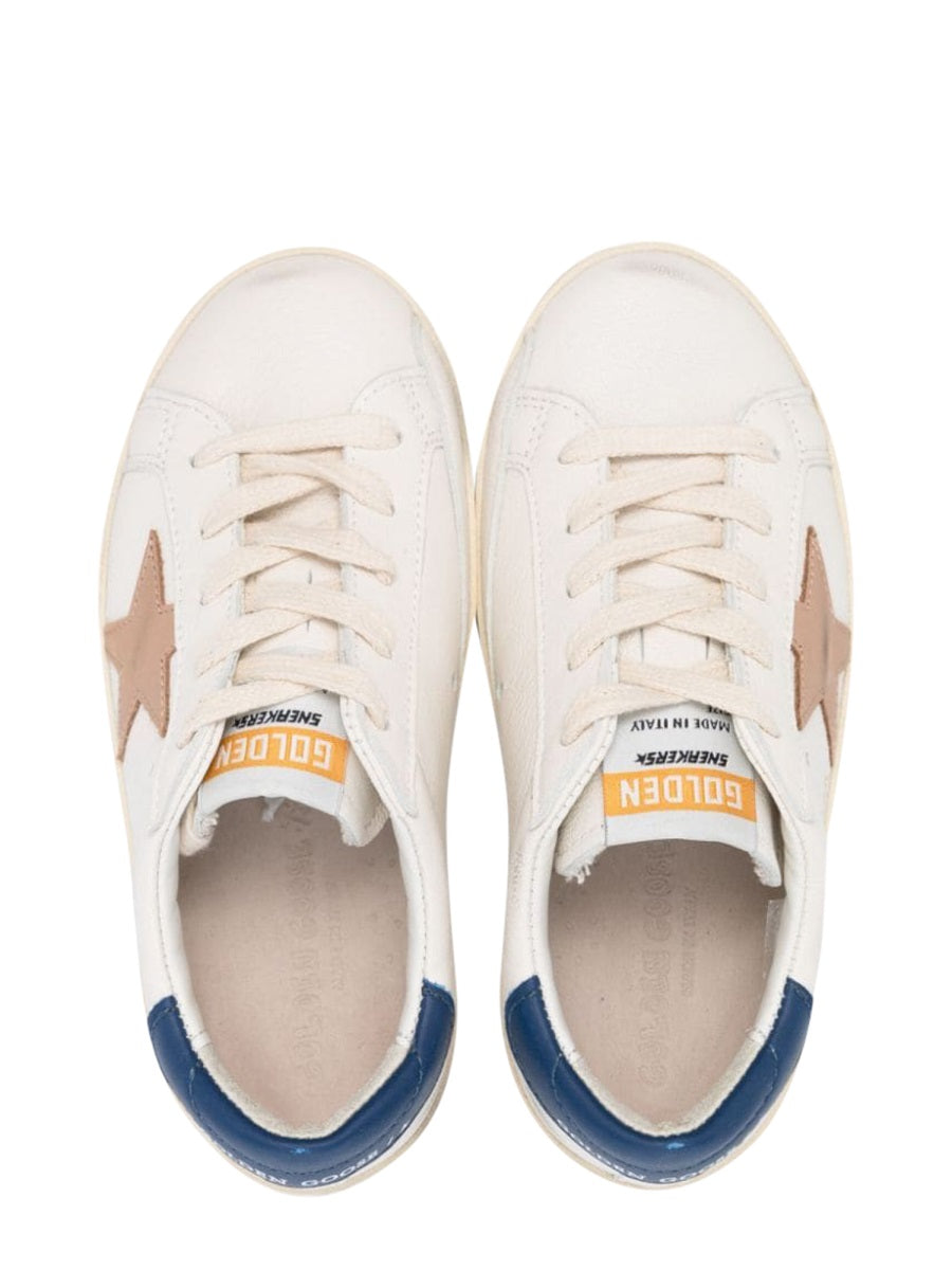 Golden Goose Super Star Nappa Leather Upper And List Nubuck Star Leather Heel