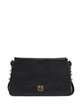 Pinko Black Gold Leather Handbag