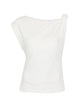 Pinko White Cotton Elastane Sweater