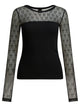 Pinko Black Cotton T-Shirt