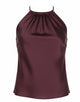 Pinko Purple Thin Strap Sleeveless Top