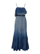 Pinko Blue Chiarodiluna Dress