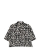 Pinko Black White Cotton Shirt