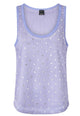 Pinko Purple Cotton Tee Shirt